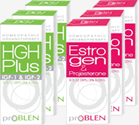 HGH Plus IGF-1 & IGF-2 and Estrogen & Progesterone Combo