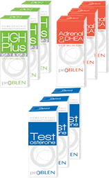 HGH Plus IGF-1 & IGF-2, Adrenal & DHEA, Testosterone